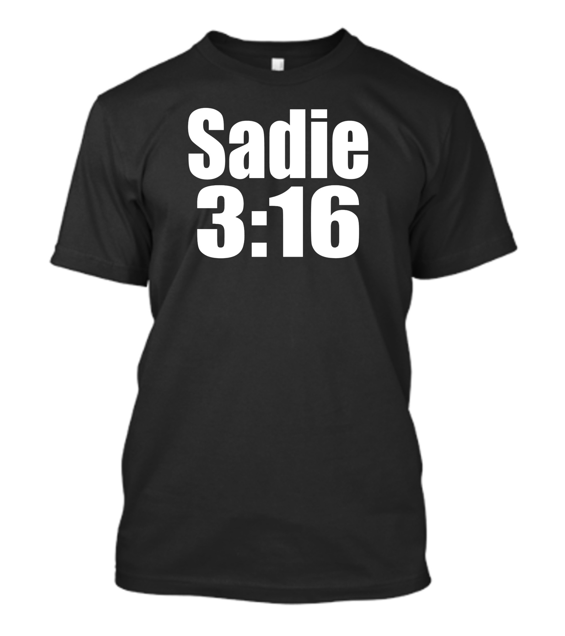 Sadie 3:16 Wrestling Reference T-Shirt