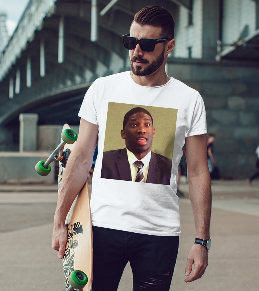 Joel Embiid Birthday Torchpro Merch Surprise Expression T-Shirt