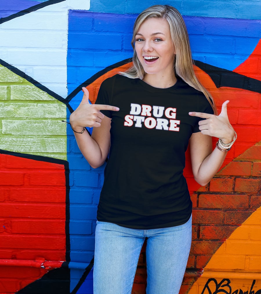 Ong Hisuian Drug Store Retro T-Shirt