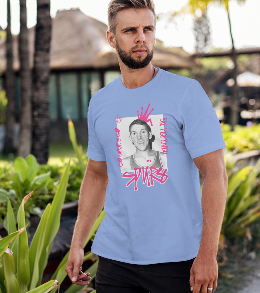 Go Spurs Go Big Popovich Spurs SA T-Shirt