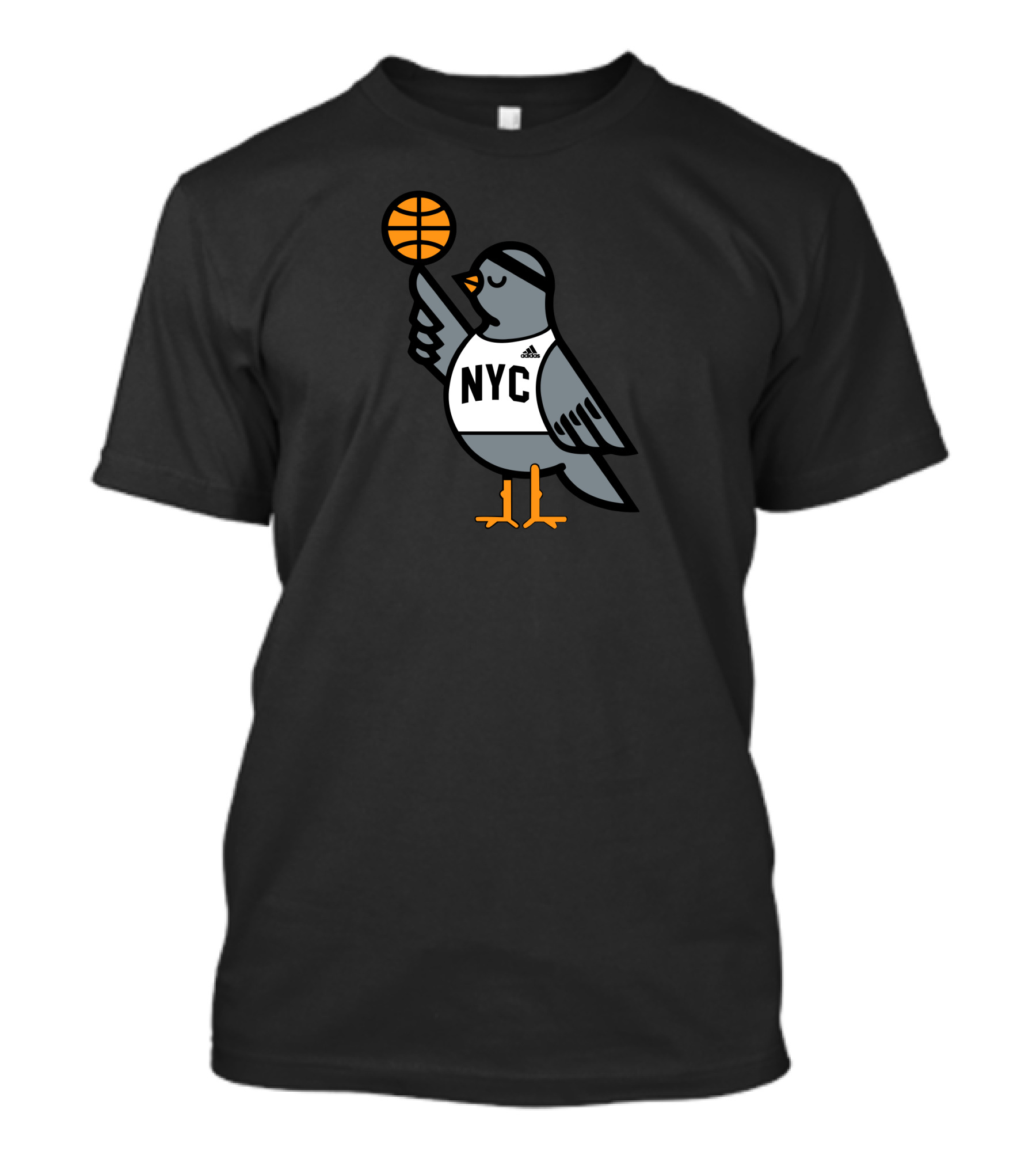NYC Pigeon Basketball T-Shirt