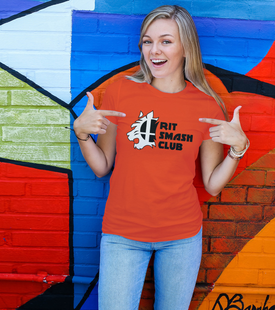 RIT Smash Club Super Smash Bros Tiger T-Shirt