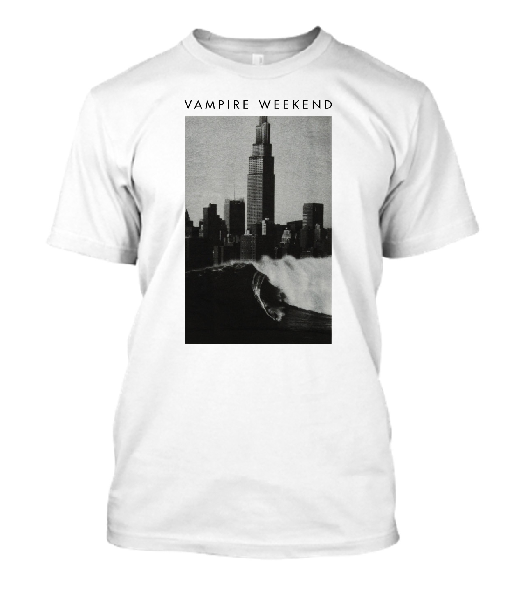 Vampire Weekend New York City Wave Tower T-Shirt
