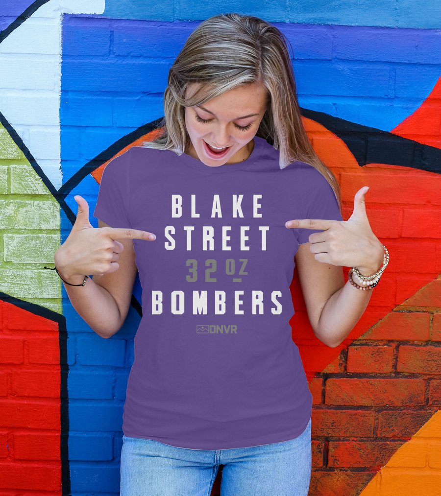 BLAKE STREET 32 Oz BOMBERS DNVR T-Shirt