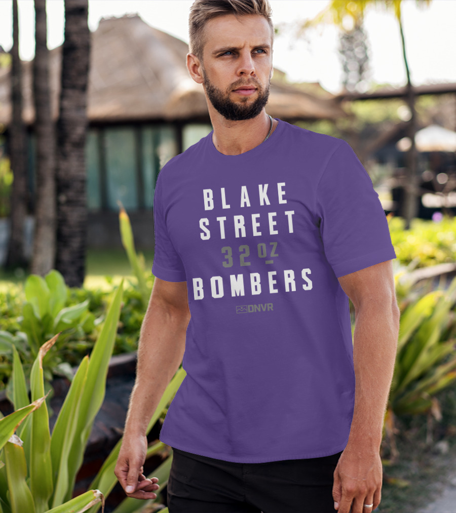 BLAKE STREET 32 Oz BOMBERS DNVR T-Shirt