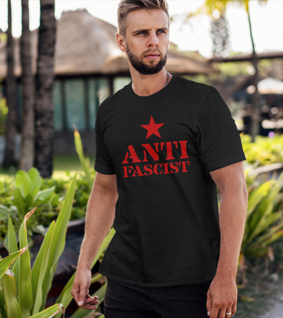 ANTI FASCIST Red Star T-Shirt