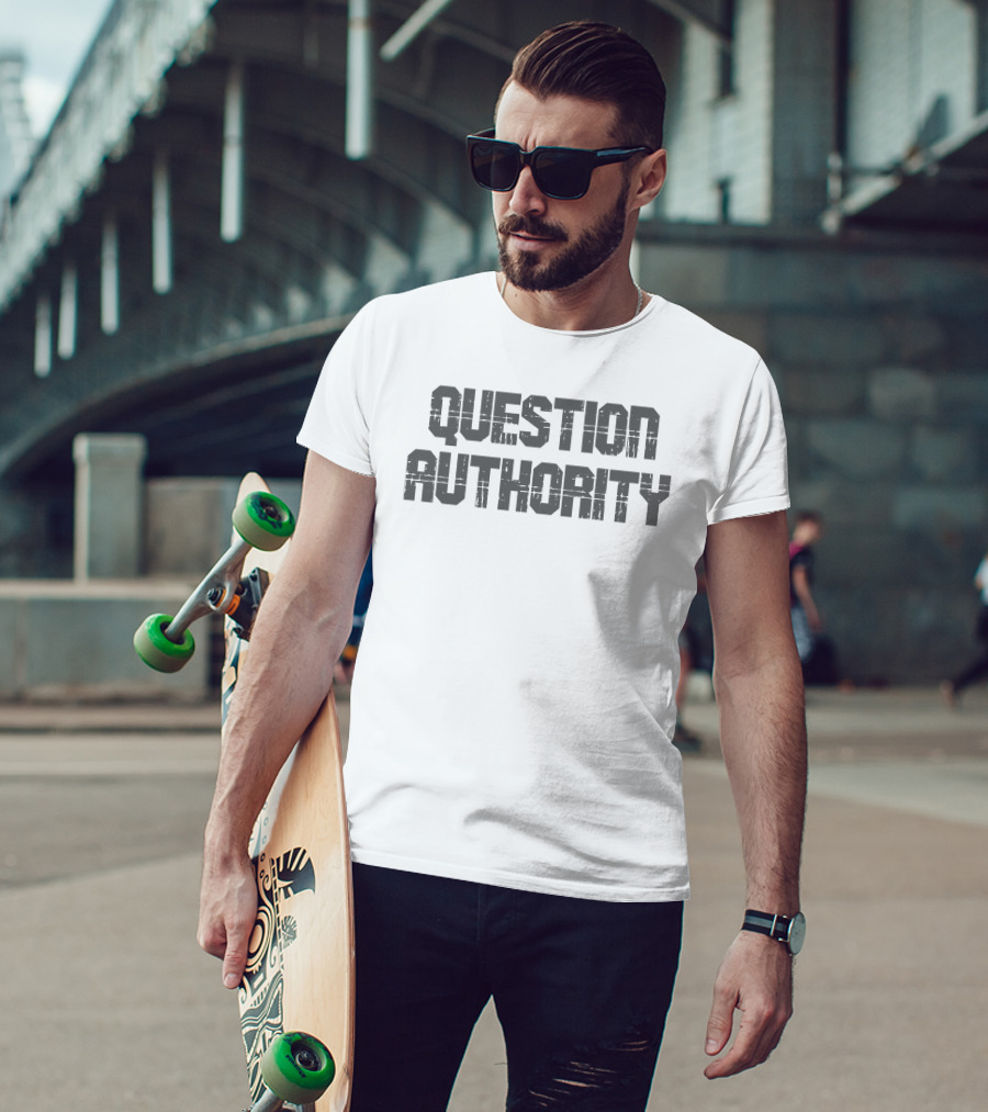 Mark Cuban Question Authority T-Shirt