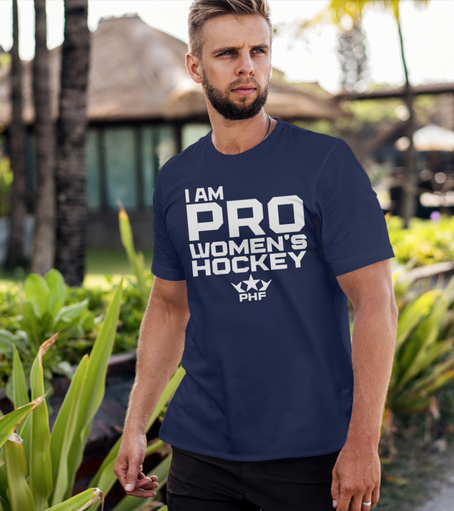 Arizona Coyotes I Am Pro Women's Hockey PHF T-Shirt