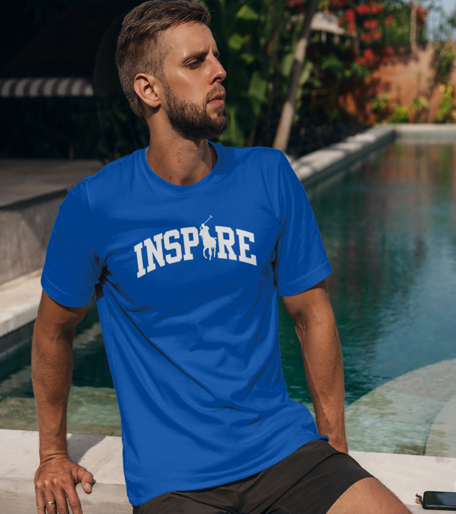Inspire Polo Player Fleece T-Shirt