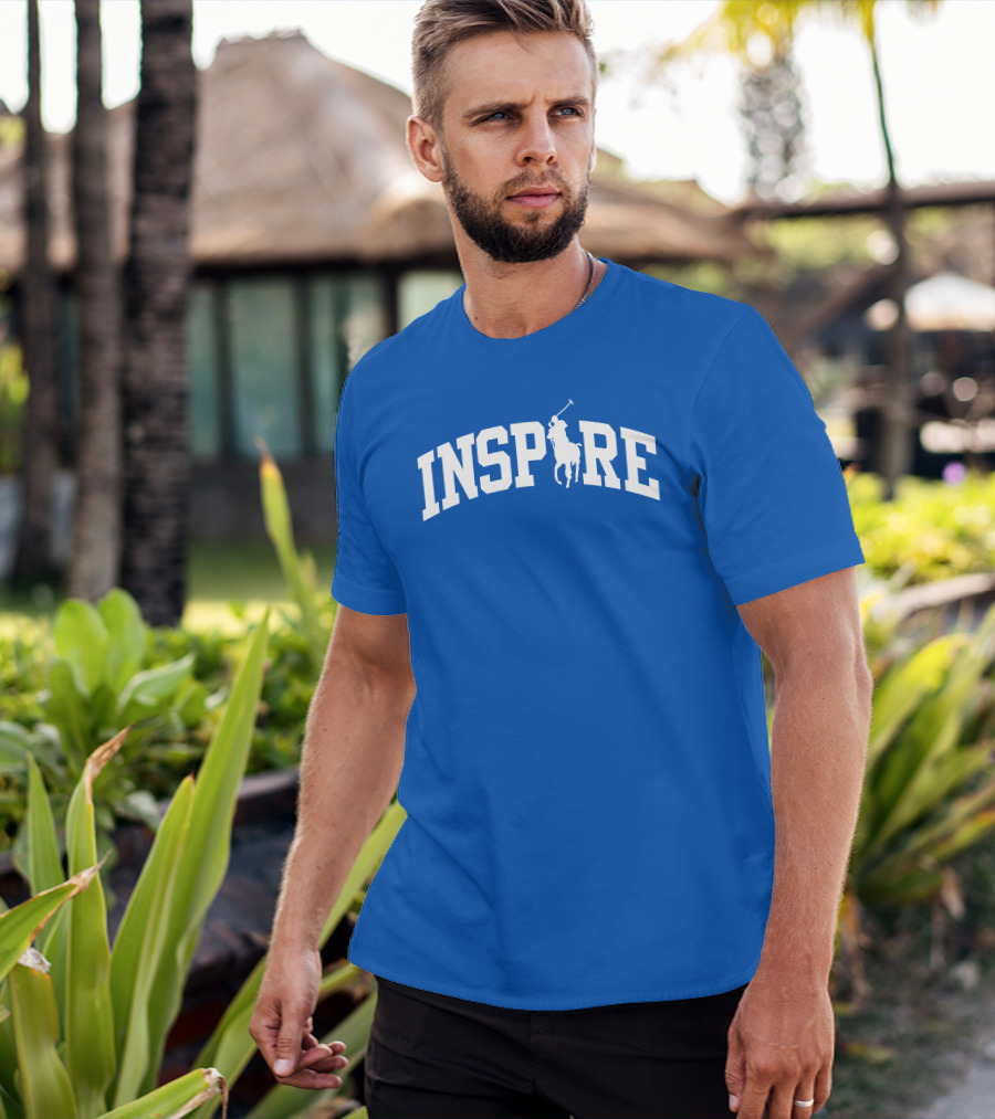 Inspire Polo Player Fleece T-Shirt