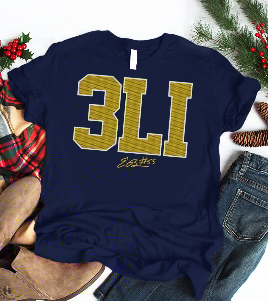 3Li Eli Brooks E63 #55 The Players Trunk Store T-Shirt