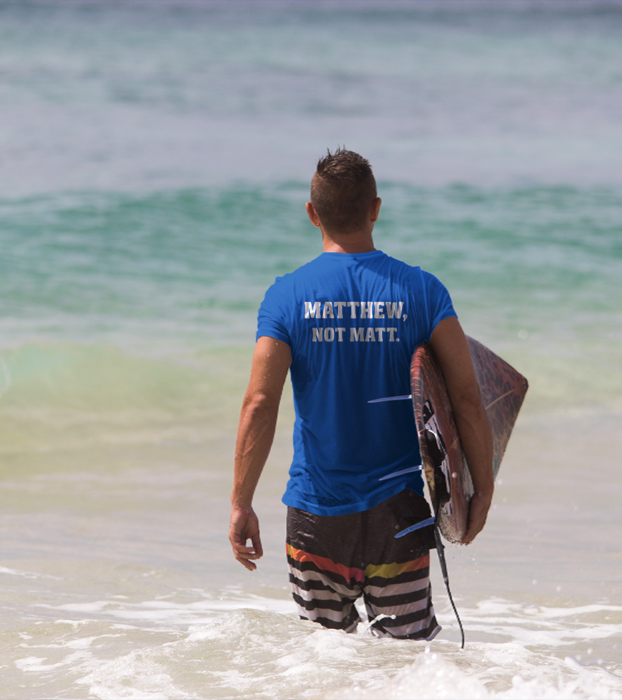 Kelly Stafford Matthew Not Matt T-Shirt