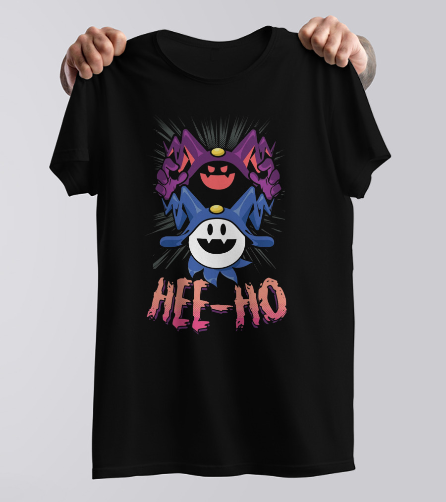 Hee-Ho Atlus Giveaway Merch Featuring Iconic Characters T-Shirt