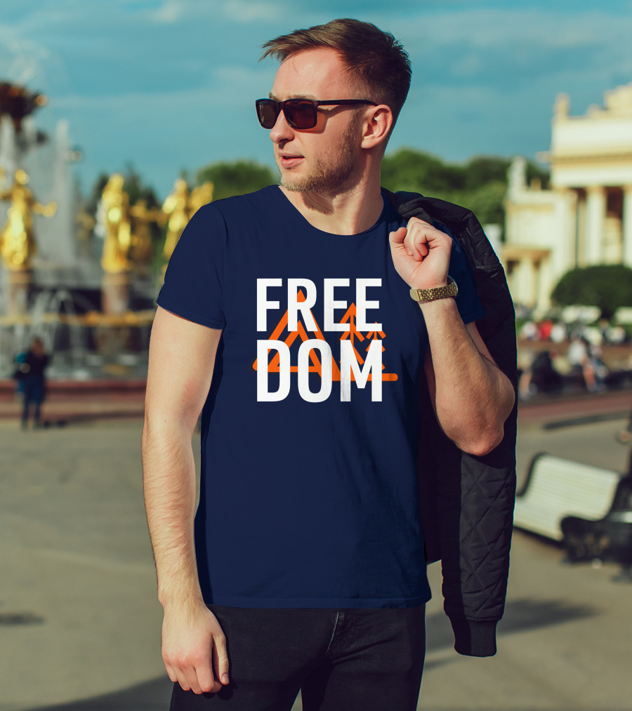 FREE DOM Mountains Adventure T-Shirt