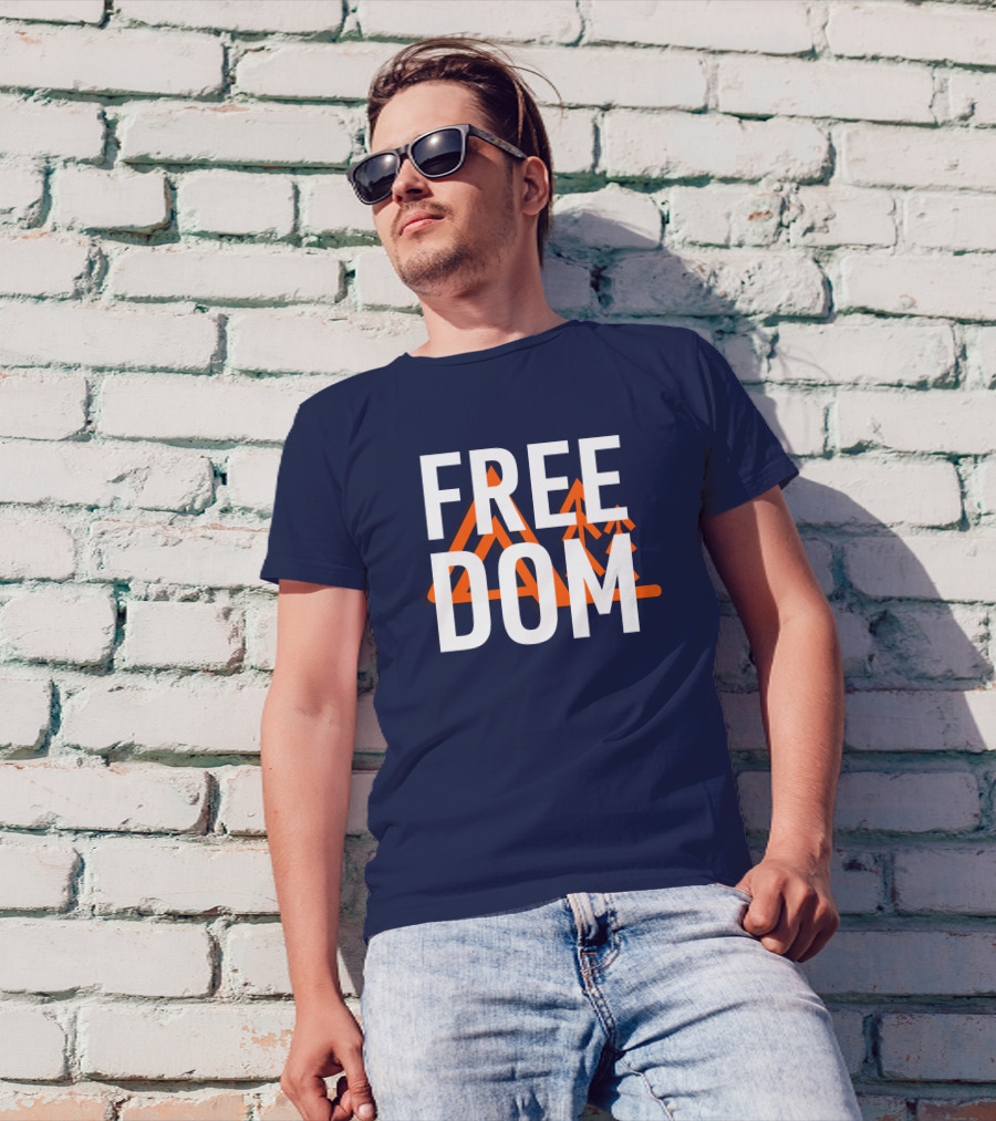 FREE DOM Mountains Adventure T-Shirt