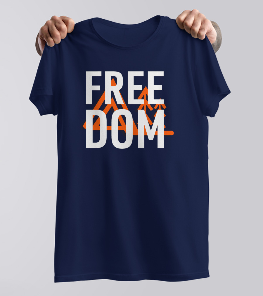 FREE DOM Mountains Adventure T-Shirt