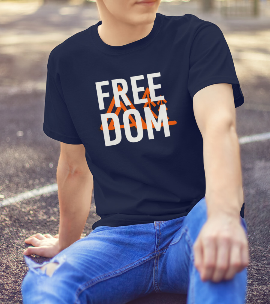 FREE DOM Mountains Adventure T-Shirt