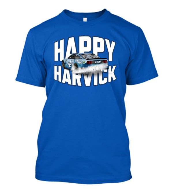 Happy Harvick Busch Racing Car Number 4 T-Shirt