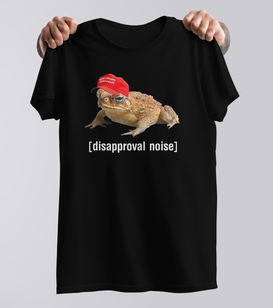 Make Swamp Disapproval Noise Frog Hat T-Shirt
