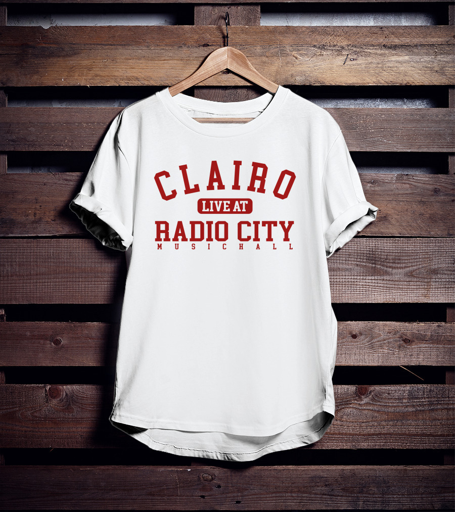 Clairo Live At Radio City Music Hall Concert Event T-Shirt