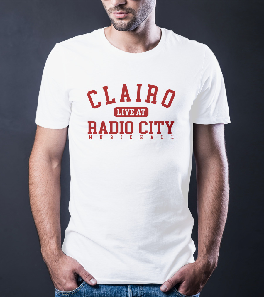 Clairo Live At Radio City Music Hall Concert Event T-Shirt