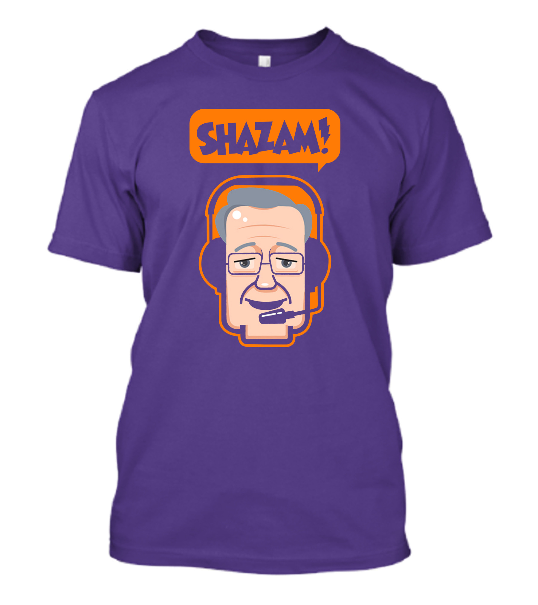 Shazam Al McCoy Cartoon Headset T-Shirt