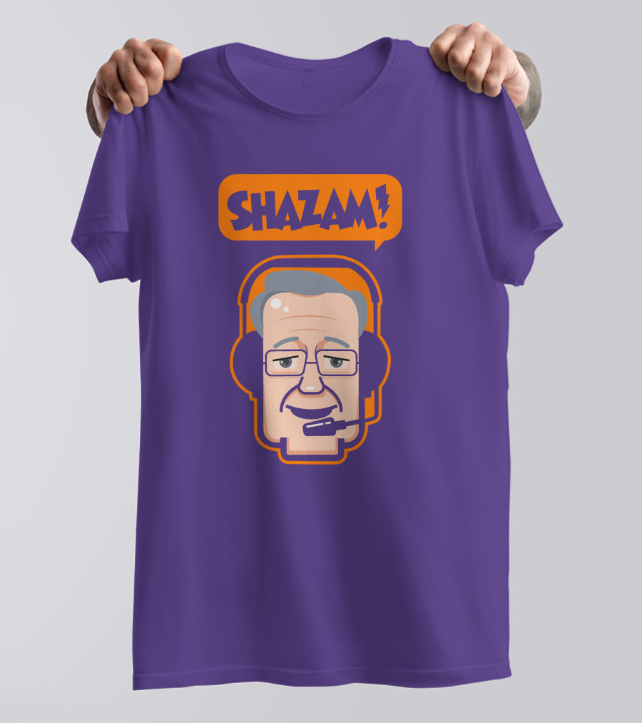 Shazam Al McCoy Phoenix Suns Headset T-Shirt