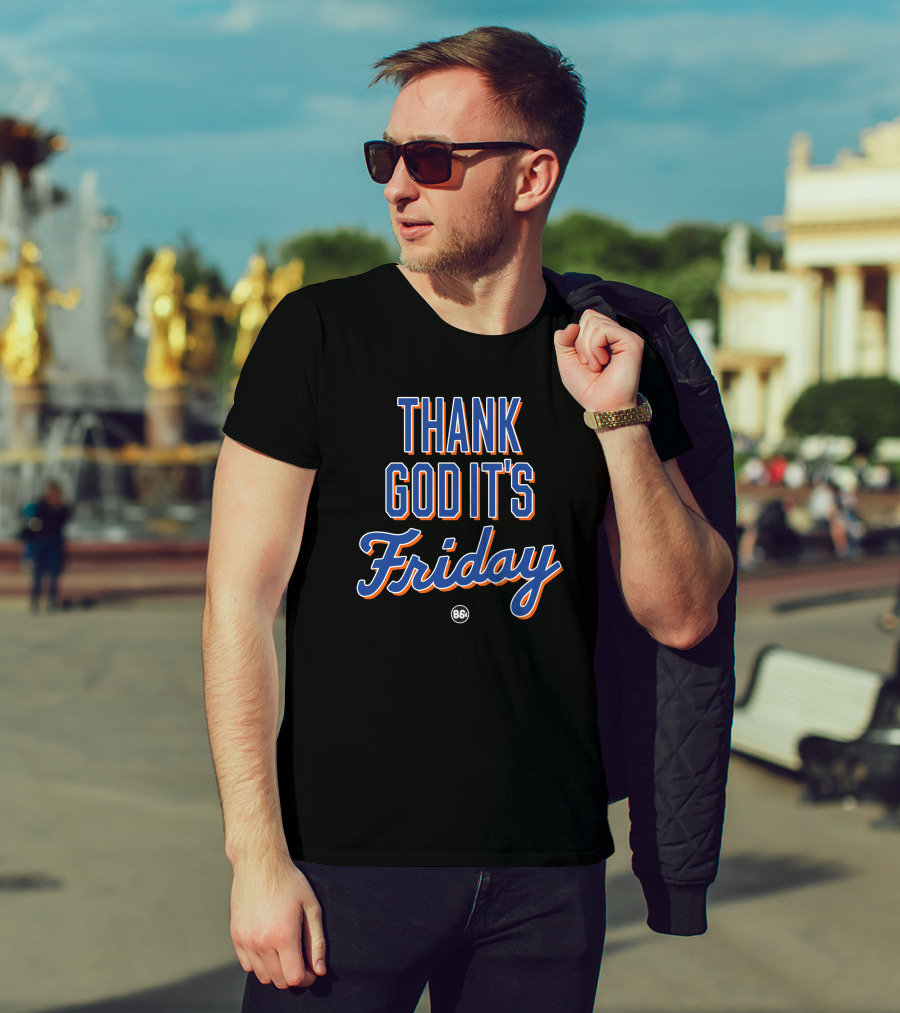 Thank God It's Friday Retro Sports Style 86 T-Shirt