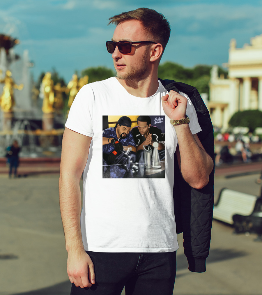 20 Years All About The Benjamins Ice Cube Mike Win On Set Scènes All About The Benjamins T-Shirt