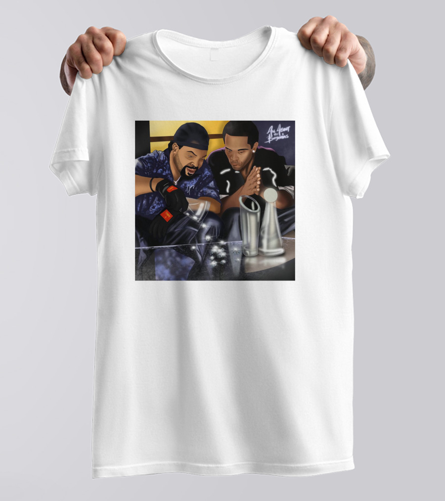 20 Years All About The Benjamins Ice Cube Mike Win On Set Scènes All About The Benjamins T-Shirt