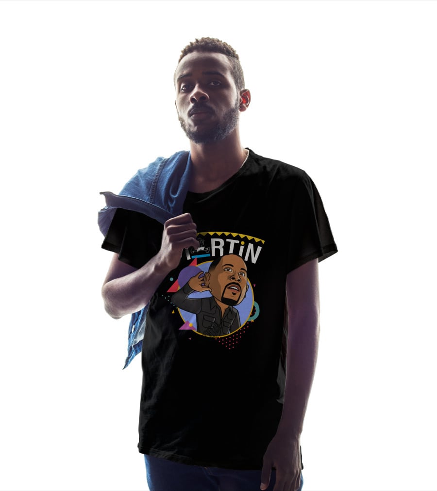 Martin Lawrence Martin TV Show Cartoon T-Shirt
