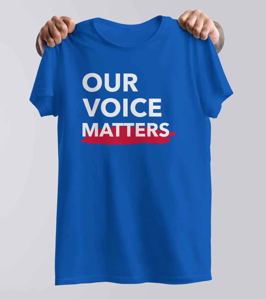 Governor Cuomo Our Voice Matters ABC7NY T-Shirt