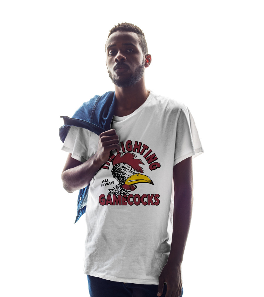Corey Rucker South Carolina The Fighting Gamecocks All The Way T-Shirt