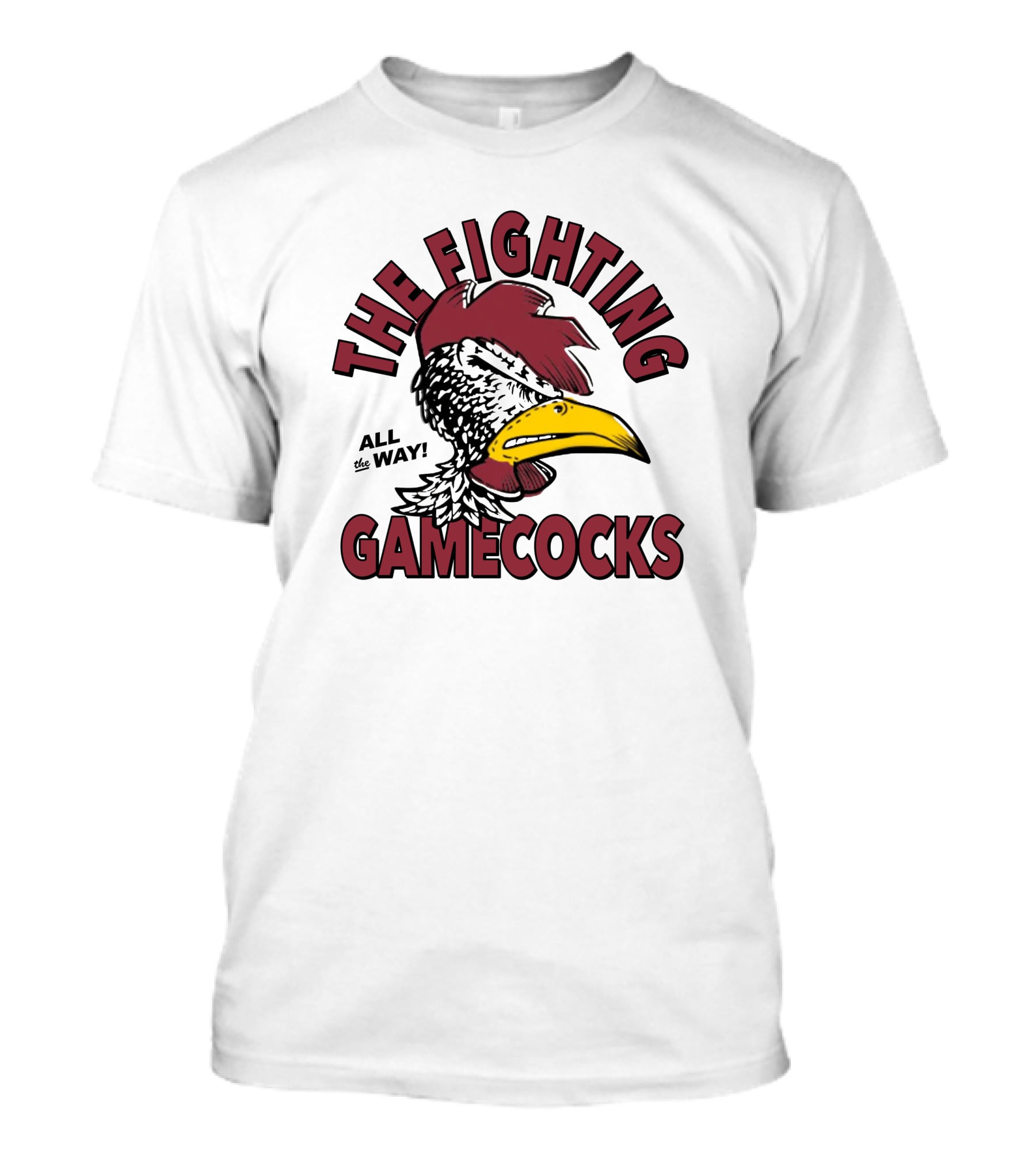 Homefield South Carolina The Fighting Gamecocks All The Way T-Shirt