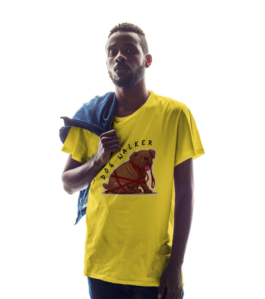 Dog Walker Dwight's Cats And Dogs Collection Dead By Daylight Store T-Shirt