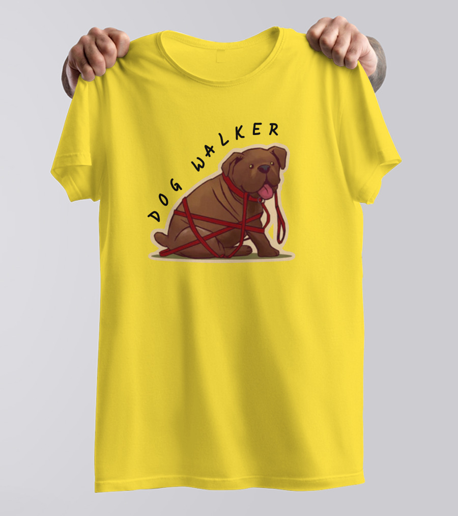Dog Walker Dwight's Cats And Dogs Collection Dead By Daylight Store T-Shirt
