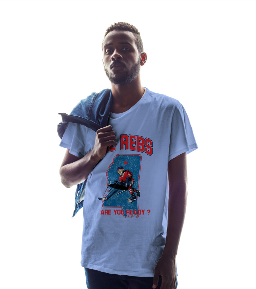 Ole Miss Ice Hockey Ice Rebs Are You Ready? T-Shirt