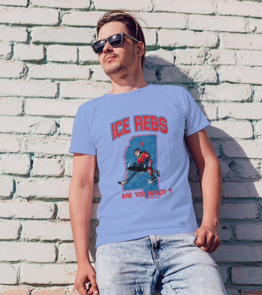 Ole Miss Ice Hockey Ice Rebs Are You Ready? T-Shirt