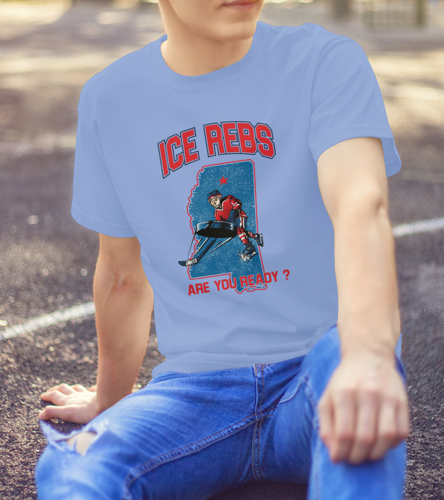 Ole Miss Ice Hockey Ice Rebs Are You Ready? T-Shirt