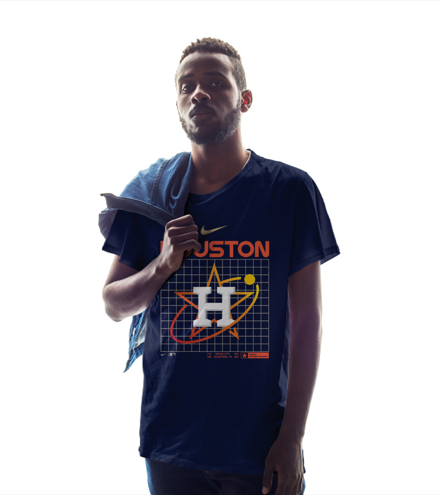 HOUSTON Astros Space City Houston TX MLB The Eagle Has Landed T-Shirt