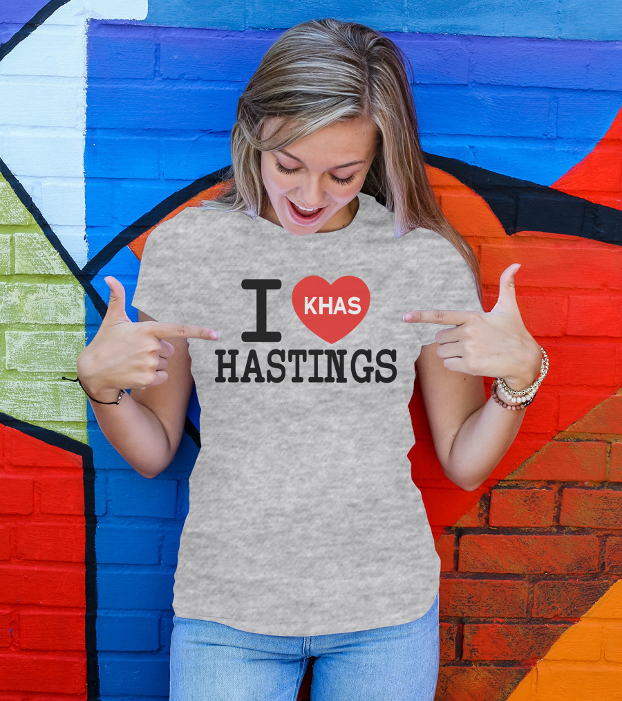 I Love Khas Hastings T-Shirt