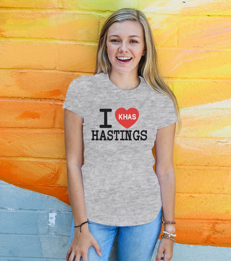 I Love Khas Hastings T-Shirt