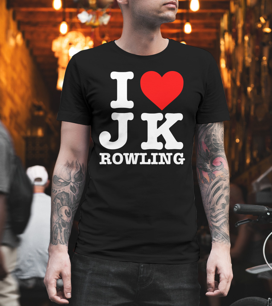 Punished Catboy Mete I Love JK Rowling Heart T-Shirt