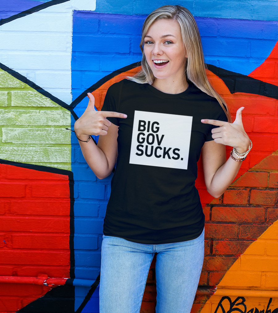TPUSA Big Gov Sucks T-Shirt