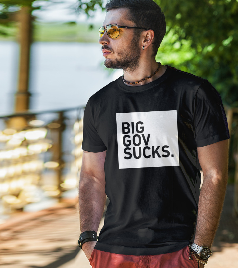 TPUSA Big Gov Sucks T-Shirt