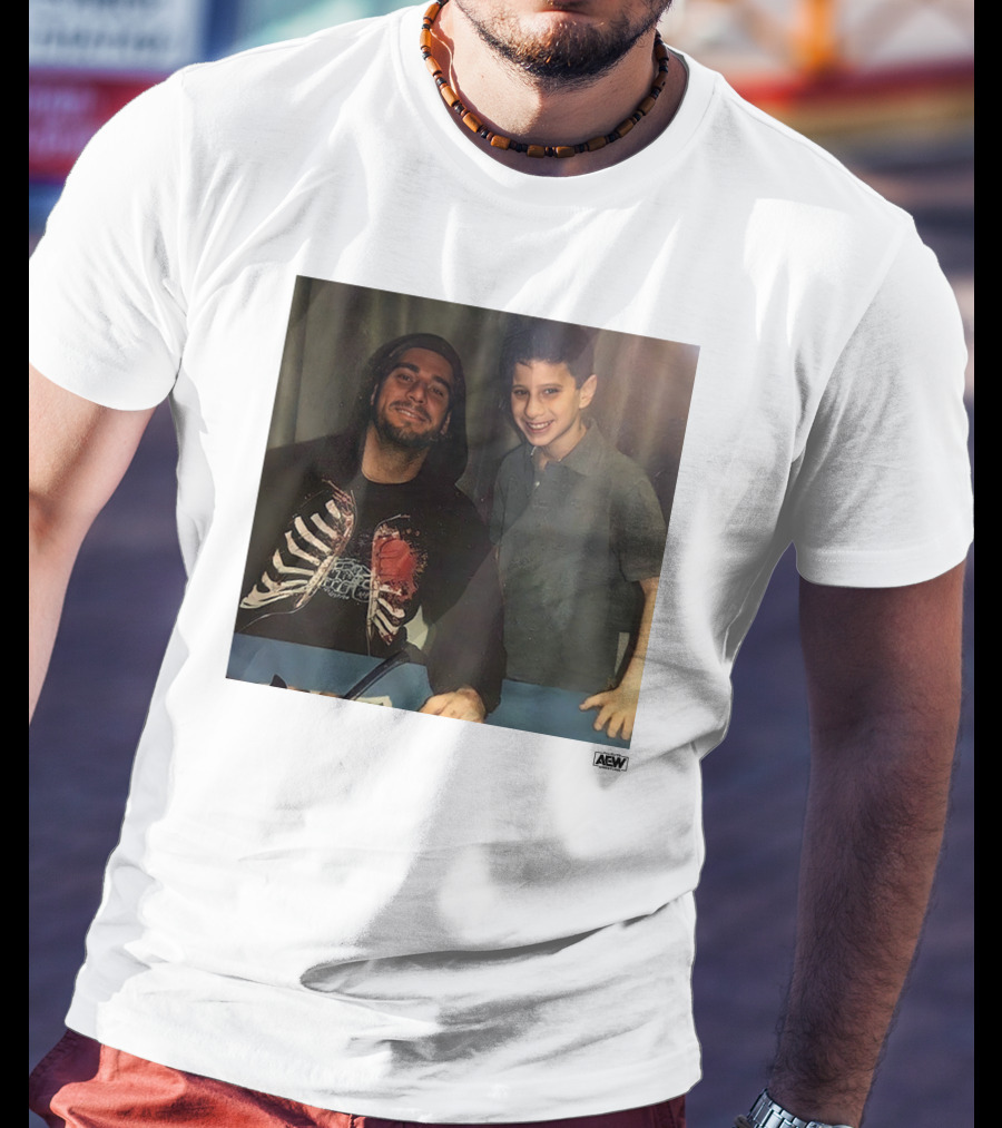 MJF Meet And Greet Signed Autograph AEW Shop Exclusive T-Shirt