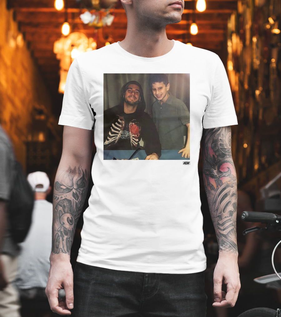 MJF Meet And Greet Signed Autograph AEW Shop Exclusive T-Shirt