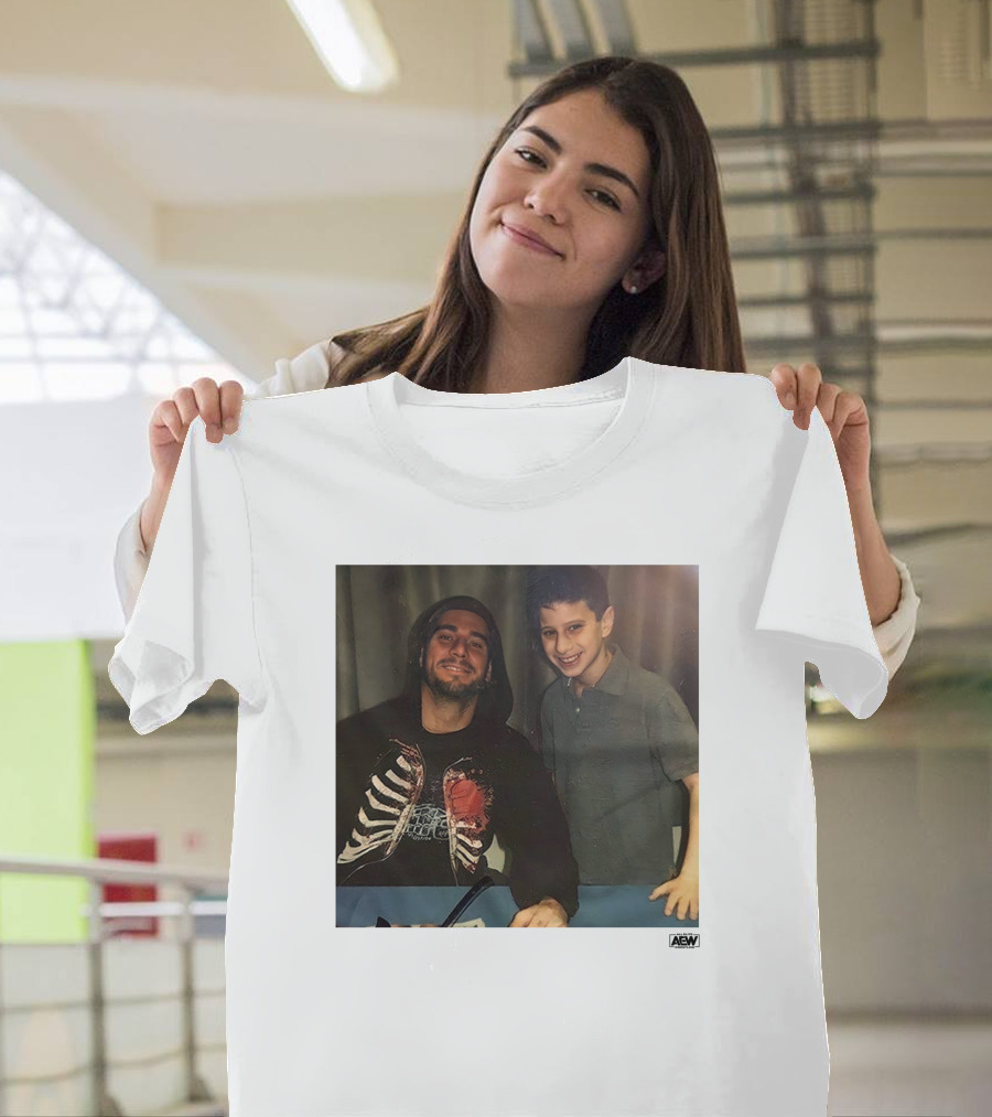 MJF Meet And Greet Signed Autograph AEW Shop Exclusive T-Shirt