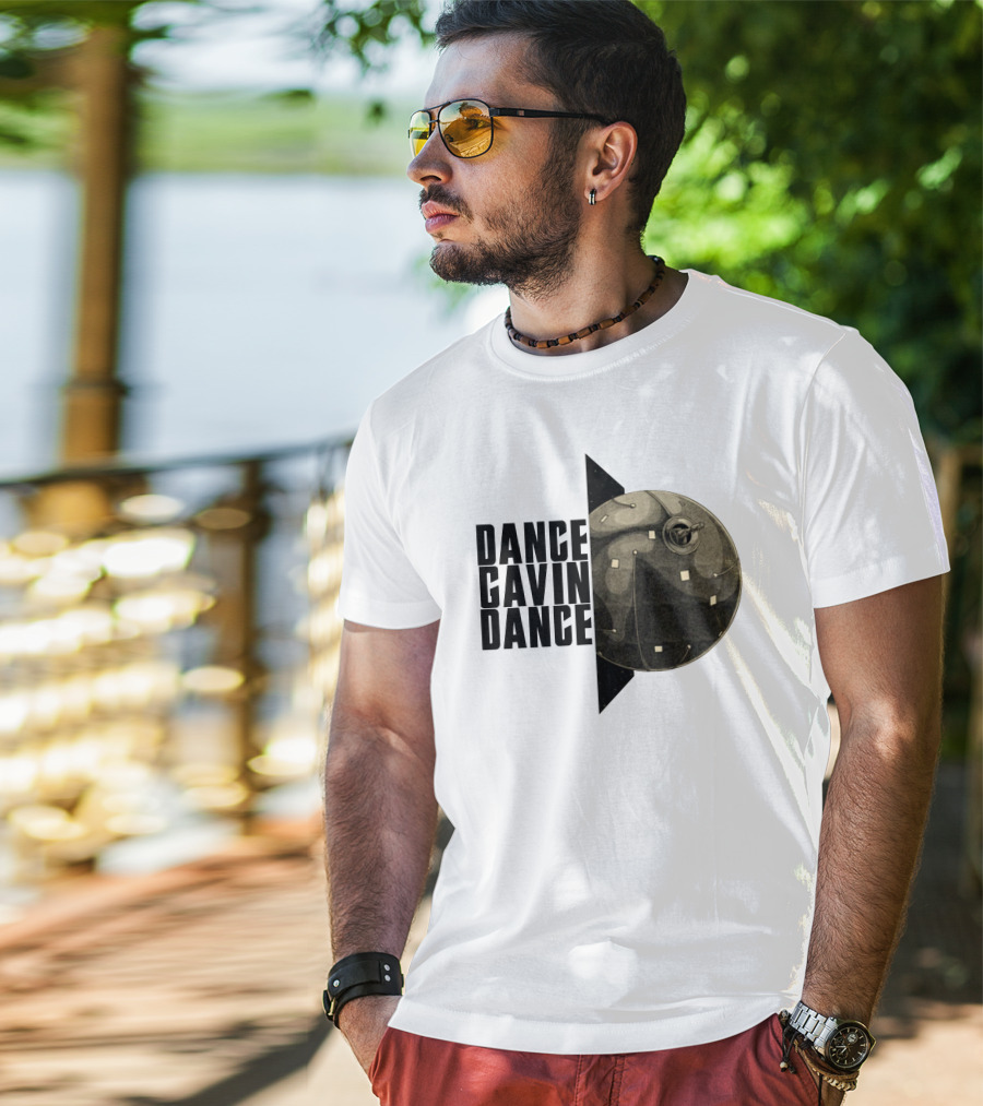 Dance Gavin Dance Self Titled Alternate Reality Tan Spaceship T-Shirt