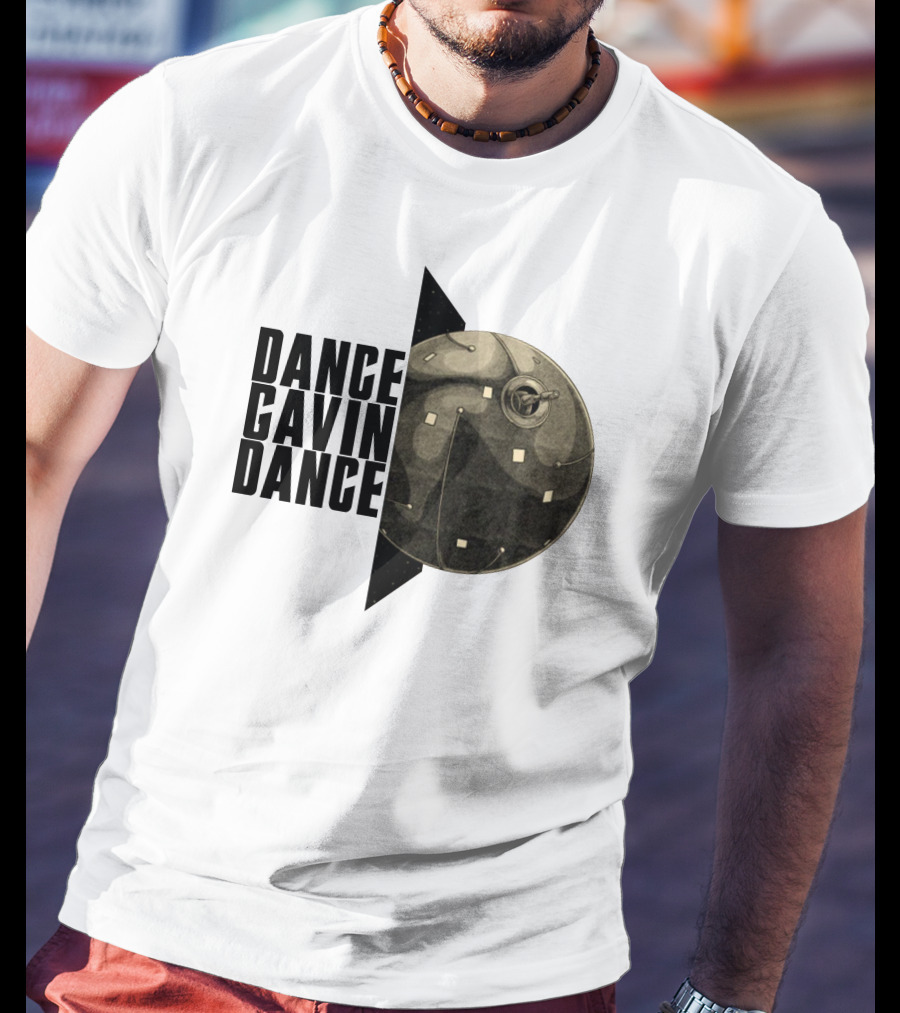 Dance Gavin Dance Self Titled Alternate Reality Tan Spaceship T-Shirt